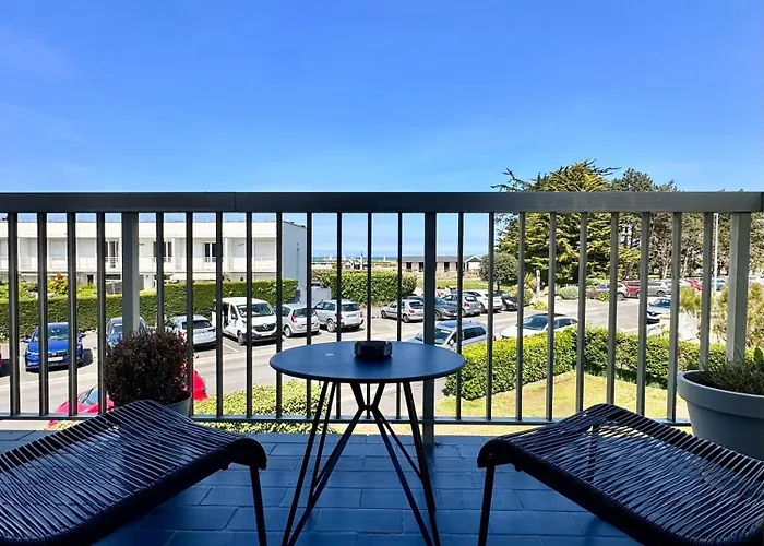 Le Luxe & Votre Vue Mer A Ouistreham Riva Bella